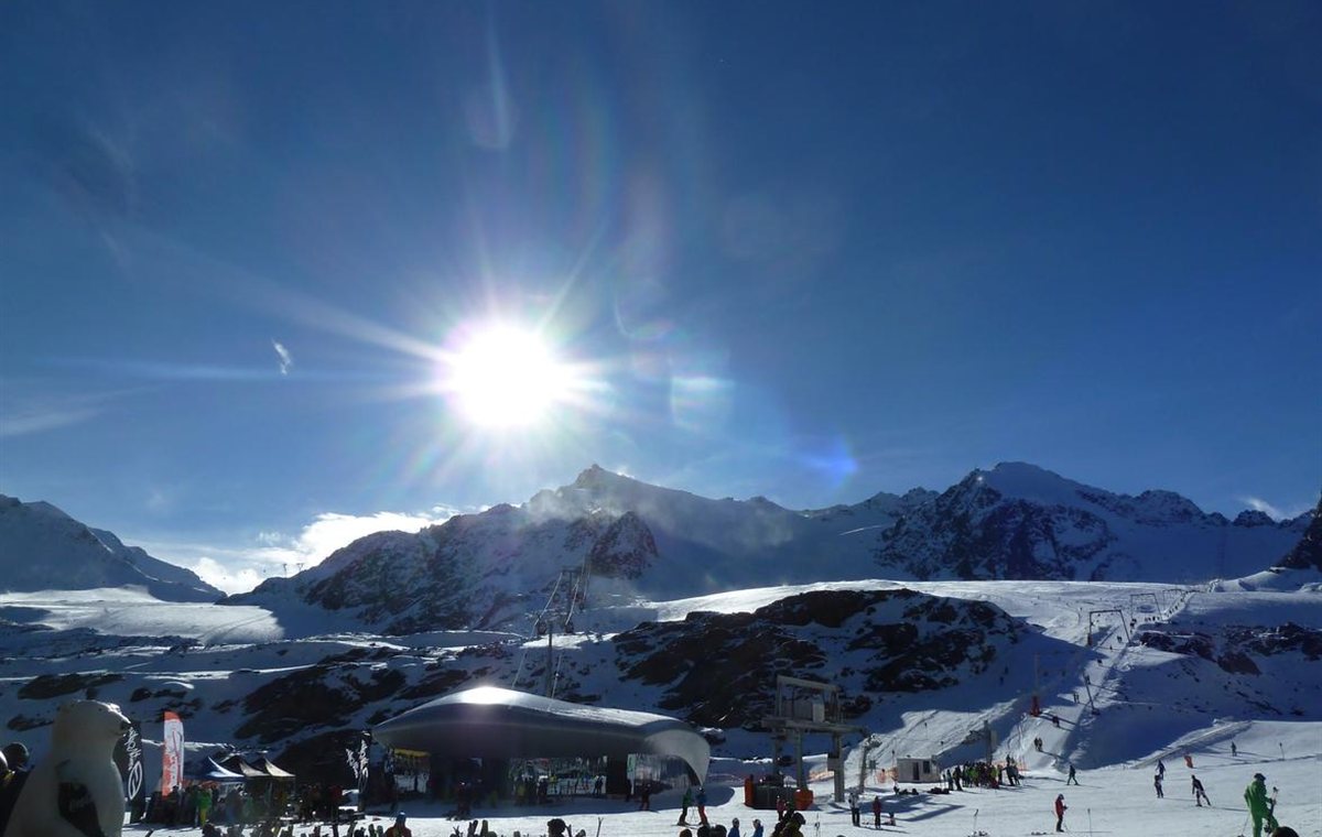Winter am Pitztaler Gletscher