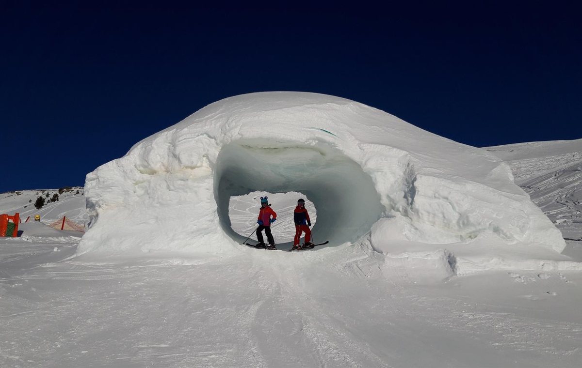 Winterlandschaft im Pitztal